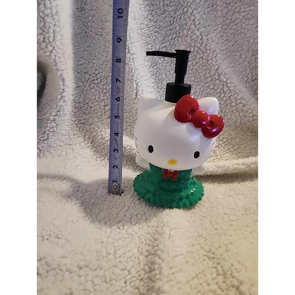NEW Hello Kitty Christmas Tree Holiday Soap/Lotion Dispenser - Picture 3 of 9